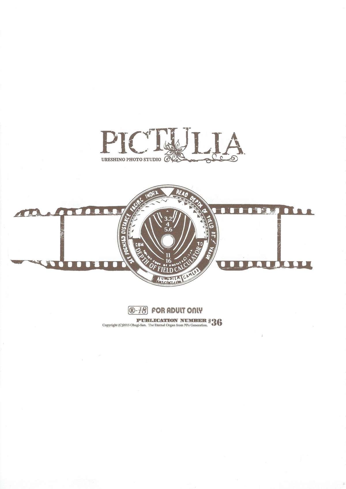 (COMIC1☆9) [70年式悠久機関 (おはぎさん)] pictulia + 4Pリーフレット