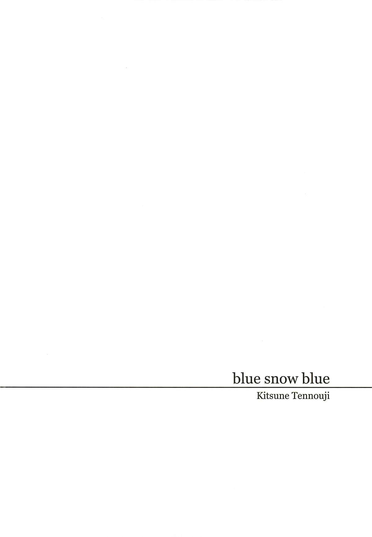 (C79) [わくわく動物園 (天王寺きつね)] blue snow blue scene.13 [英訳]