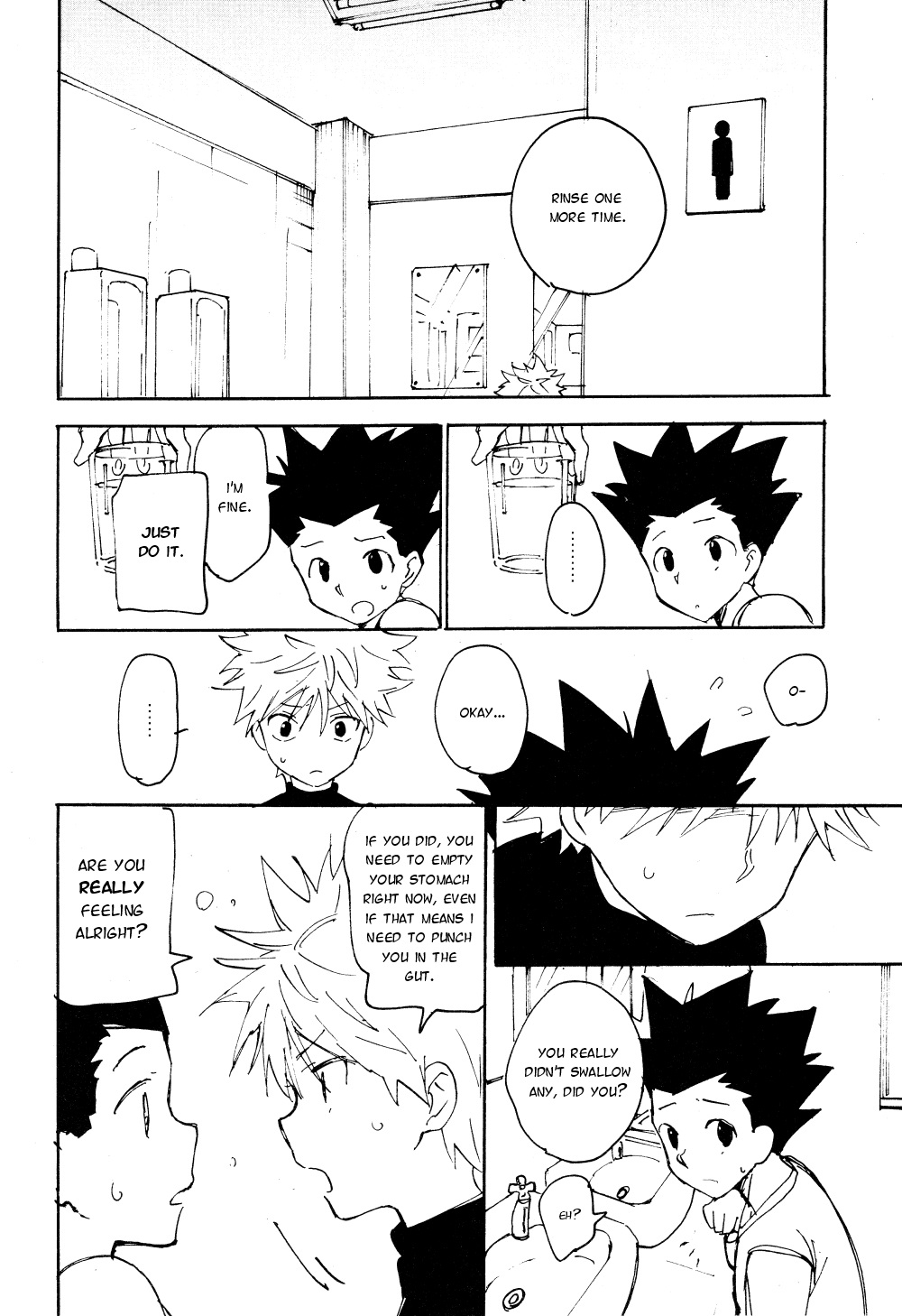 [わたがしメーカー (とみこ)] 食べてはいけない (ハンター×ハンター) [英訳]