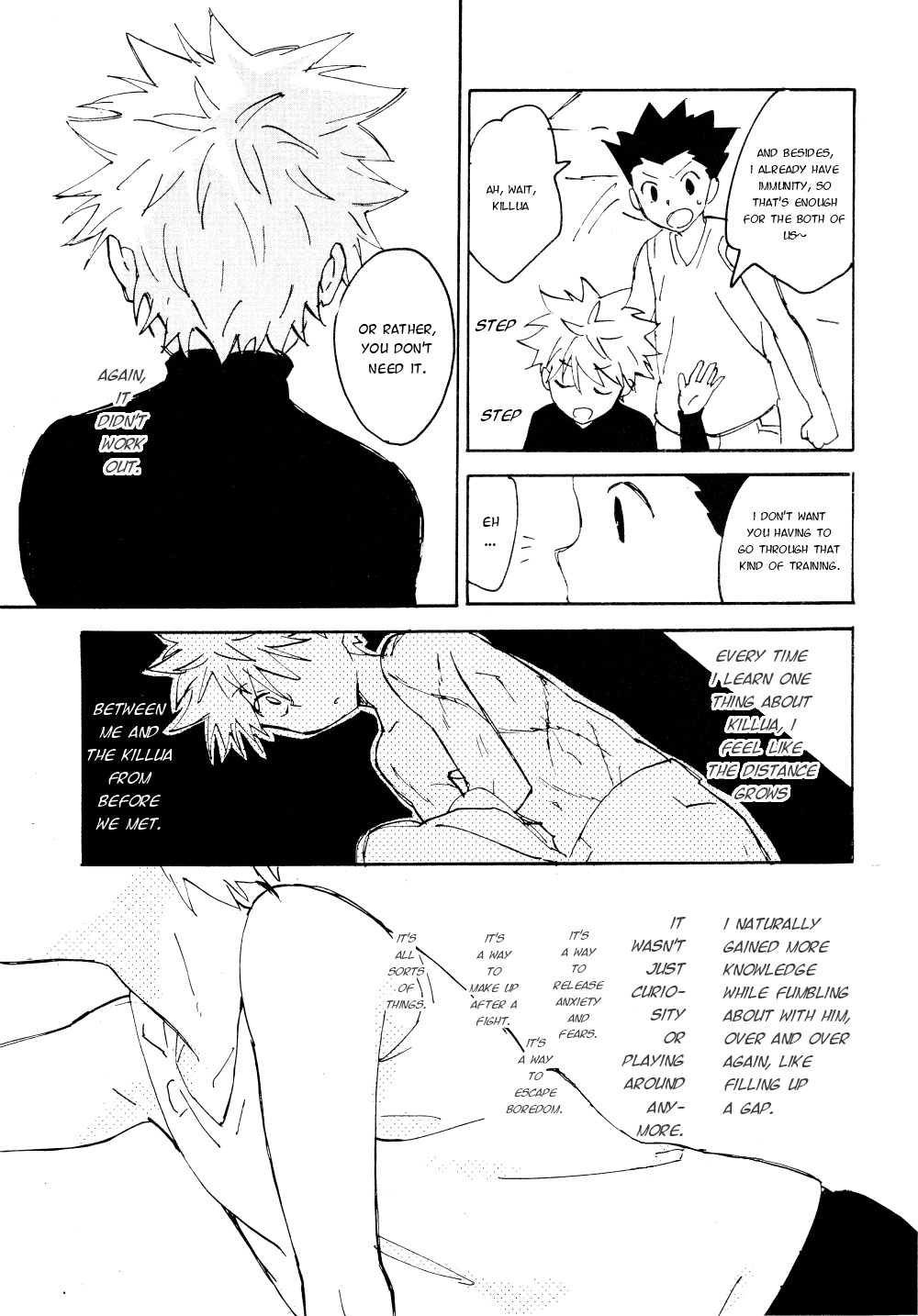 [わたがしメーカー (とみこ)] 食べてはいけない (ハンター×ハンター) [英訳]