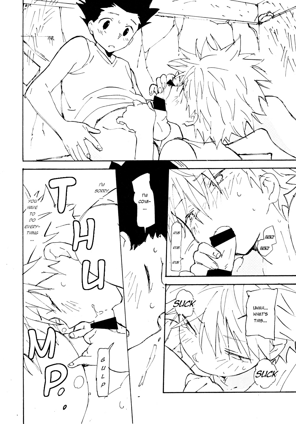 [わたがしメーカー (とみこ)] 食べてはいけない (ハンター×ハンター) [英訳]