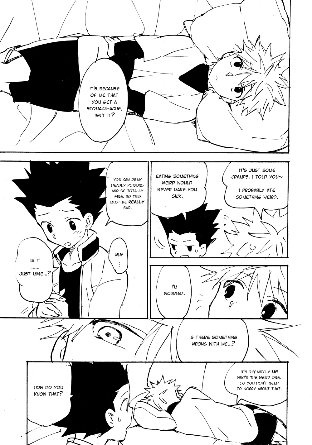 [わたがしメーカー (とみこ)] 食べてはいけない (ハンター×ハンター) [英訳]
