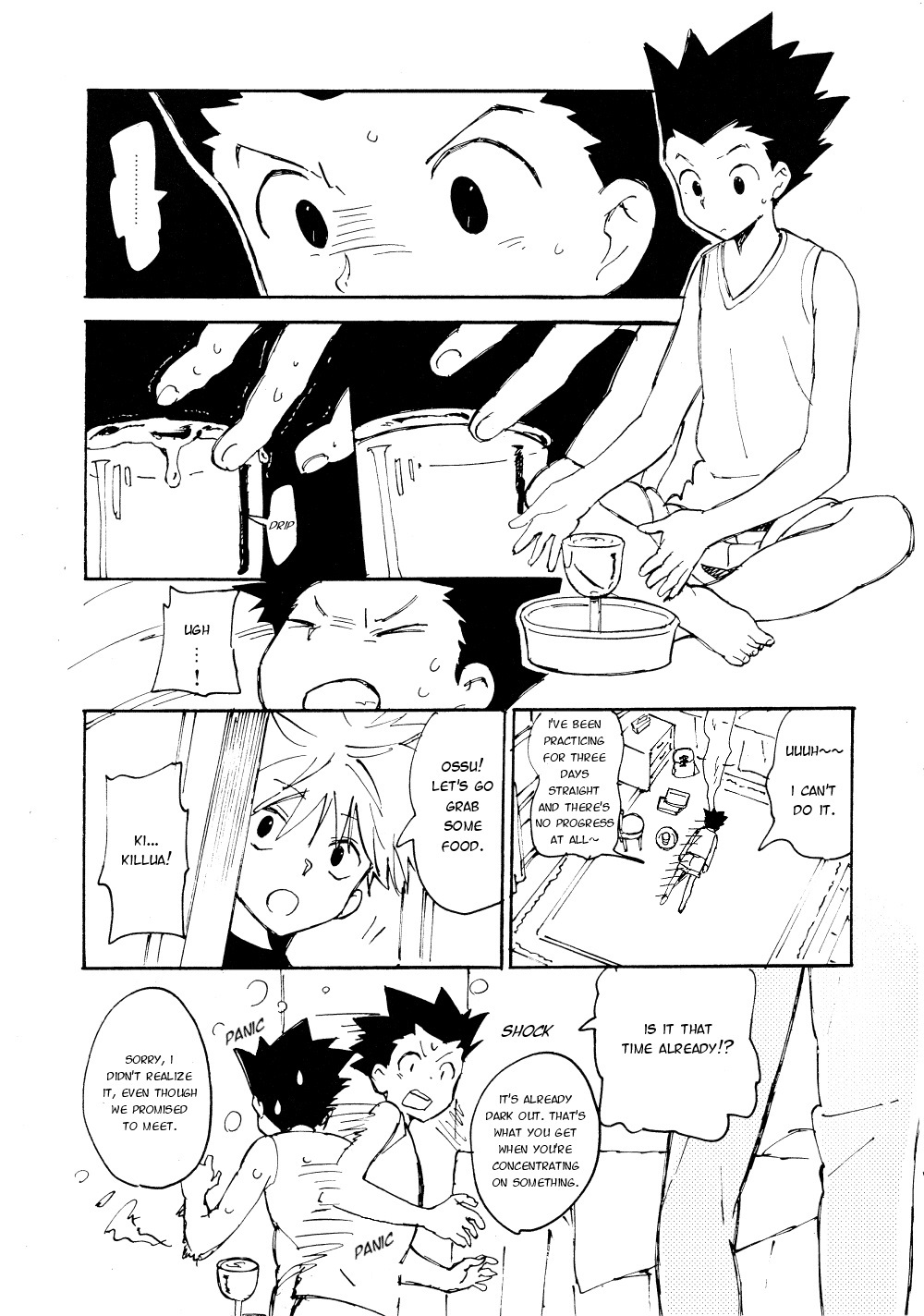 [わたがしメーカー (とみこ)] 食べてはいけない (ハンター×ハンター) [英訳]