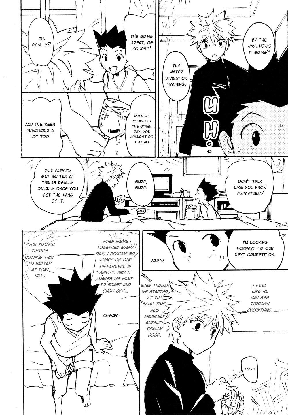 [わたがしメーカー (とみこ)] 食べてはいけない (ハンター×ハンター) [英訳]