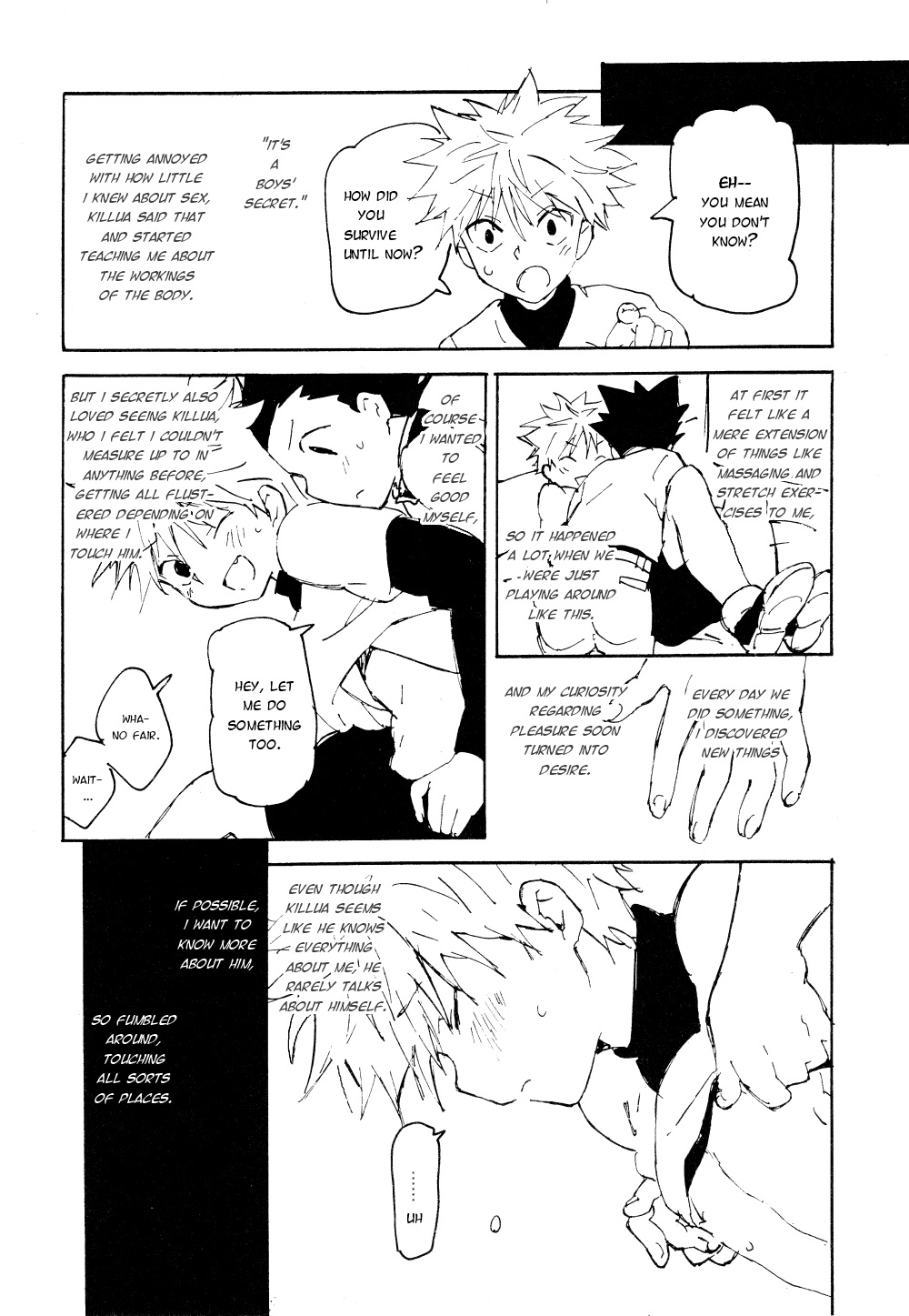 [わたがしメーカー (とみこ)] 食べてはいけない (ハンター×ハンター) [英訳]