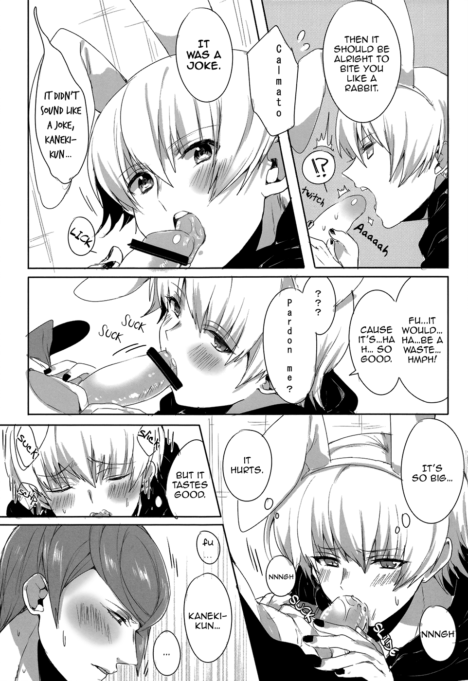 (HARUCC19) [PRB+ (ひめの)] キミってすごくおいしそう。 (東京喰種) [英訳]