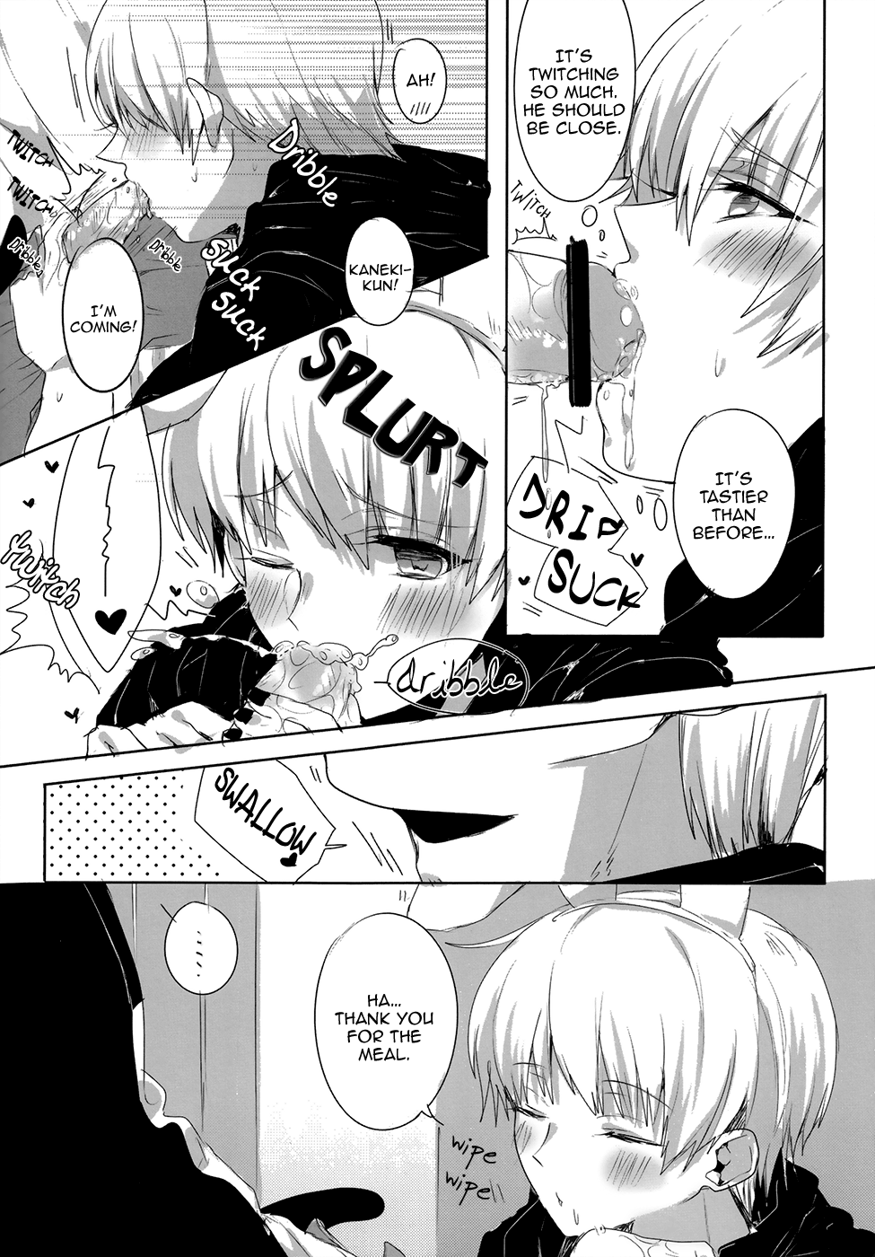 (HARUCC19) [PRB+ (ひめの)] キミってすごくおいしそう。 (東京喰種) [英訳]
