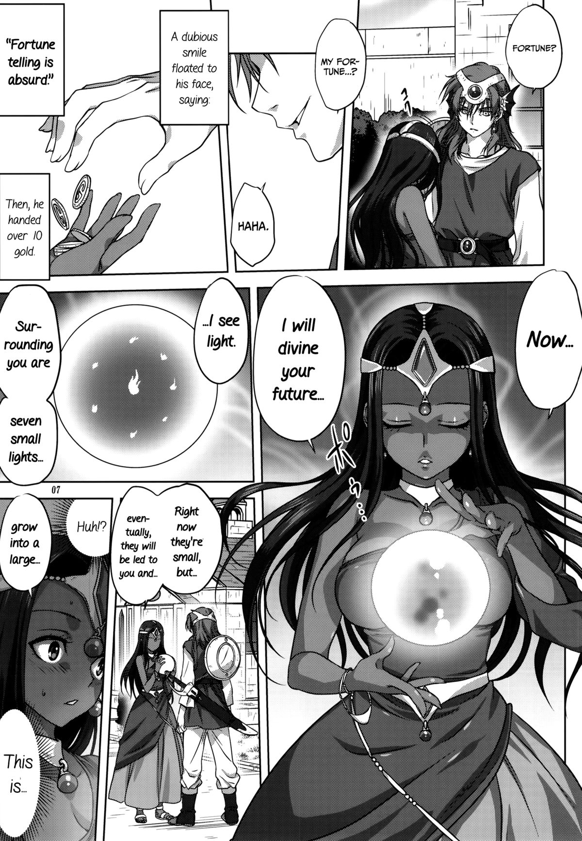 [みたらし倶楽部 (みたらし侯成)] あなたがわたしの勇者様 (ドラゴンクエストIV) [英訳]