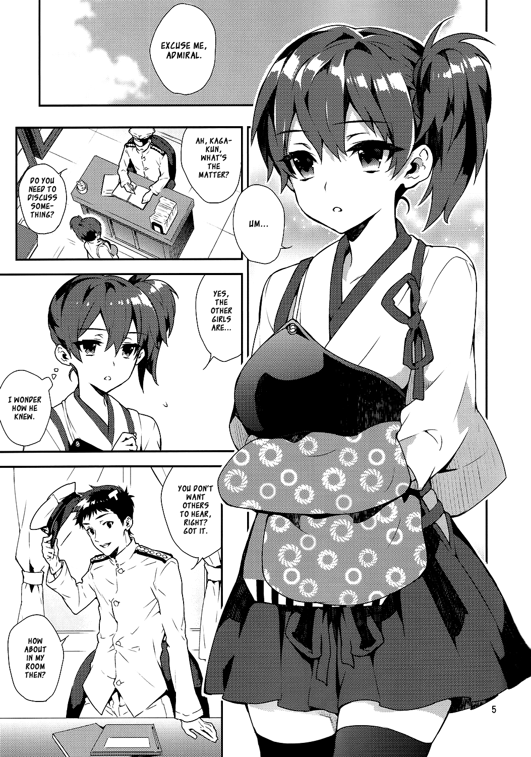 (C85) [いちごぱんつ (カグユヅ)] 妄想空母ガール (艦隊これくしょん -艦これ-) [英訳]