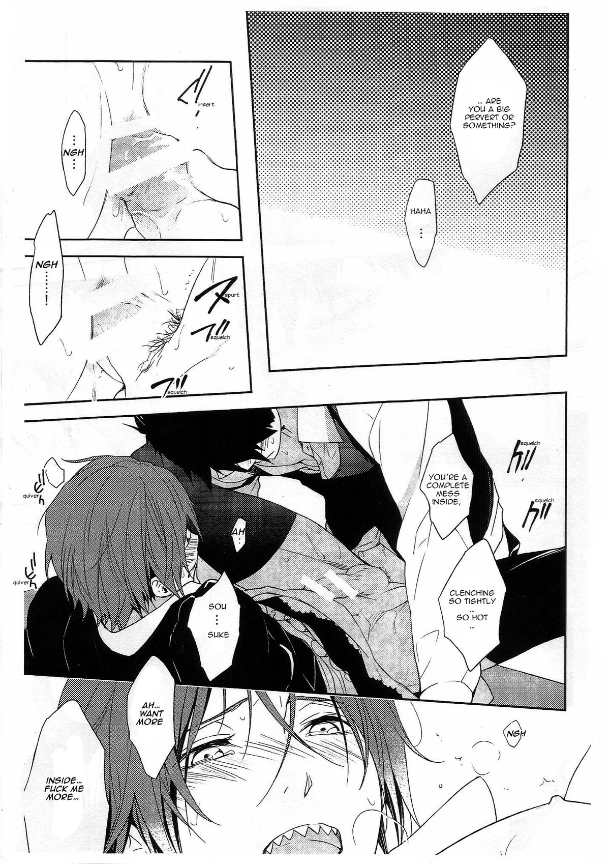 (SPARK9) [UltimatePowers (RURU)] Let's GO! 鮫柄メイドクラブ (Free!) [英訳]