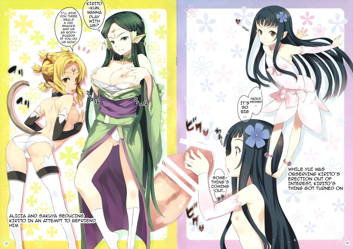 (C83) [羊小屋 (橘由宇)] ソード・アート・ヒロインズ2 (ソードアート・オンライン) [英訳]
