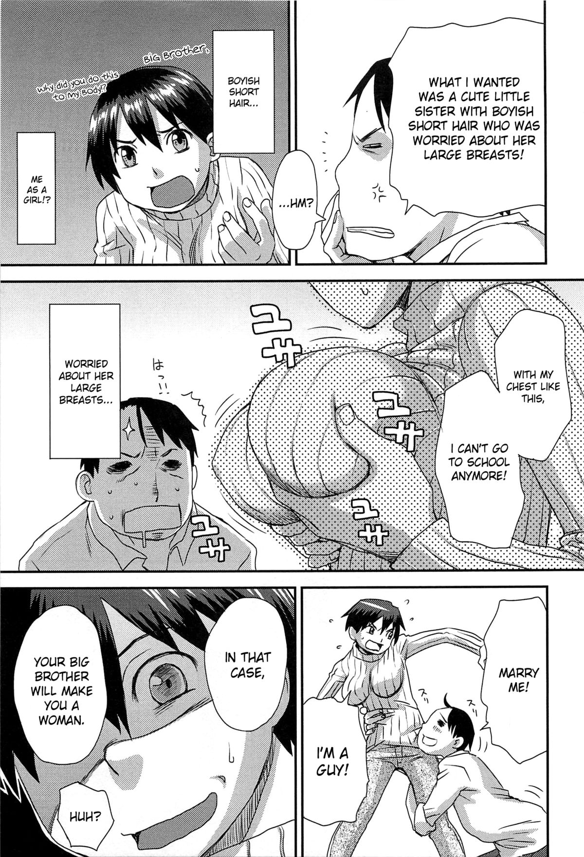[くどうひさし] 妹めたもるふぉぜー (にょたいか！パラダイス Vol.3) [英訳]