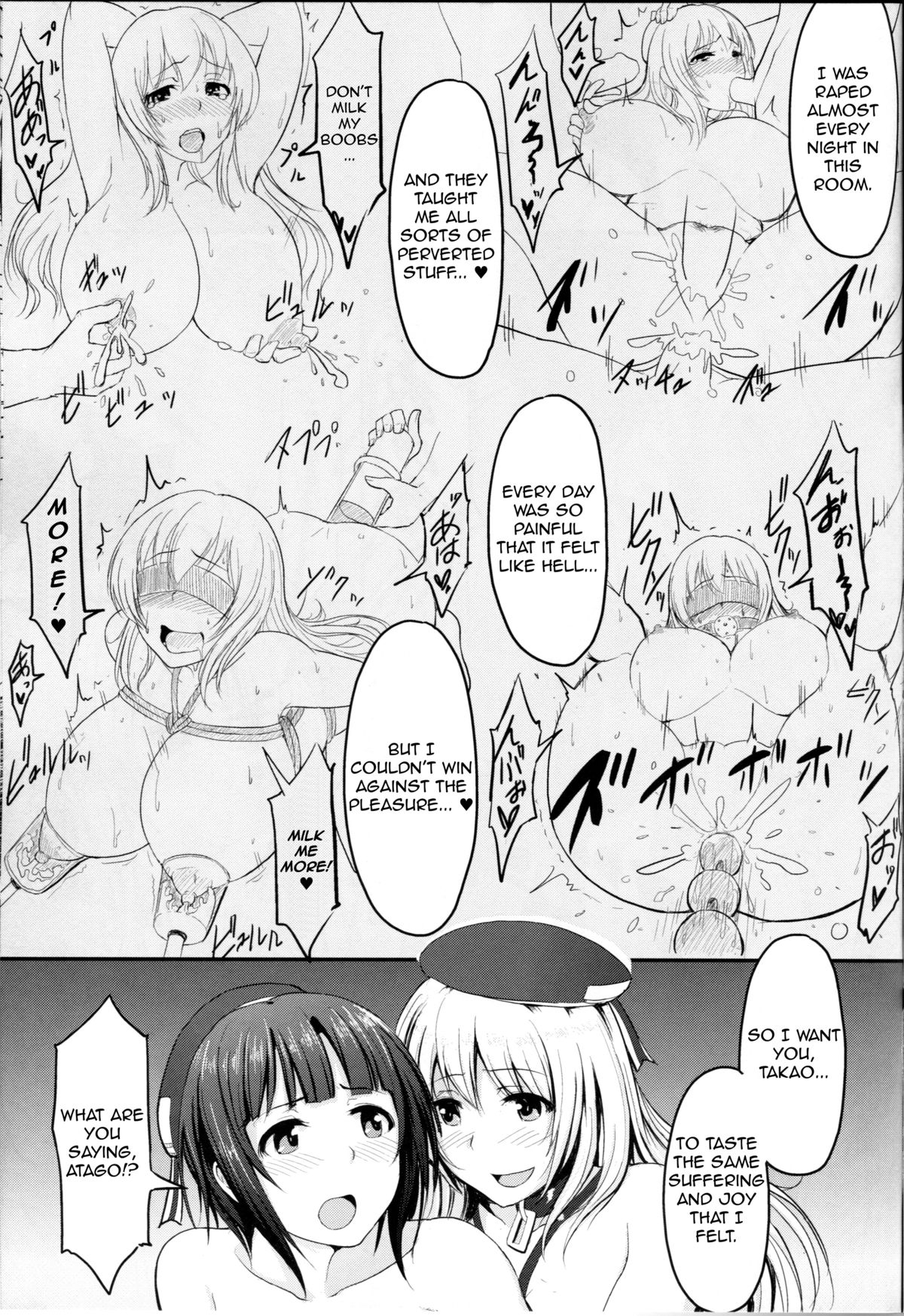 (C85) [みりおんらぶ (夜与)] 艦隊奴隷 高雄 (艦隊これくしょん -艦これ-) [英訳] [第2刷 2014年12月30日]