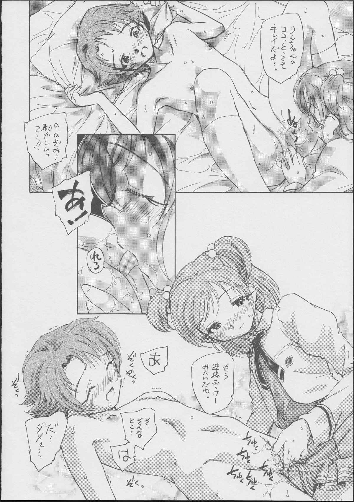 (C72) [黒鹿亭 (海野螢)] ごにんはユリキュア (Yes! プリキュア5)