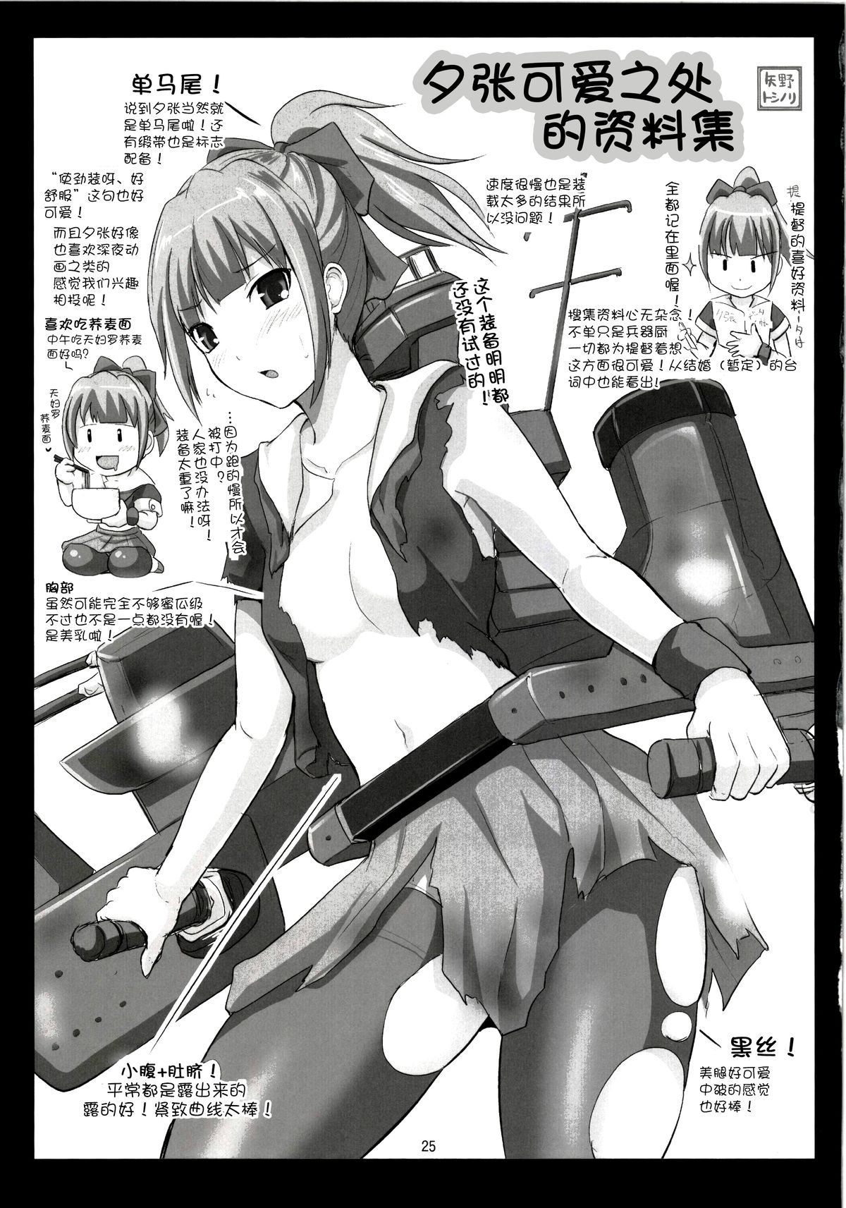 (COMIC1☆8) [ほしまきProject (矢野トシノリ)] セクハラ提督と秘書艦夕張さん～夜戦編～ (艦隊これくしょん -艦これ-) [中国翻訳]