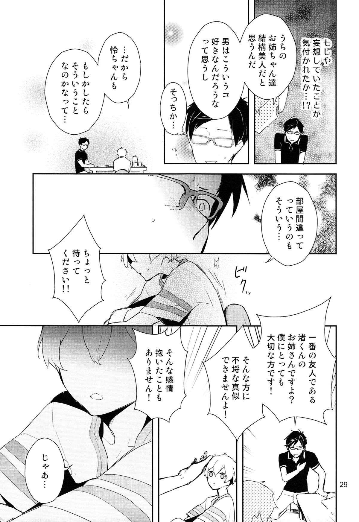 (C87) [MERYx3 (ぬめり)] 竜ヶ崎某は性欲を持て余している。 (Free!)