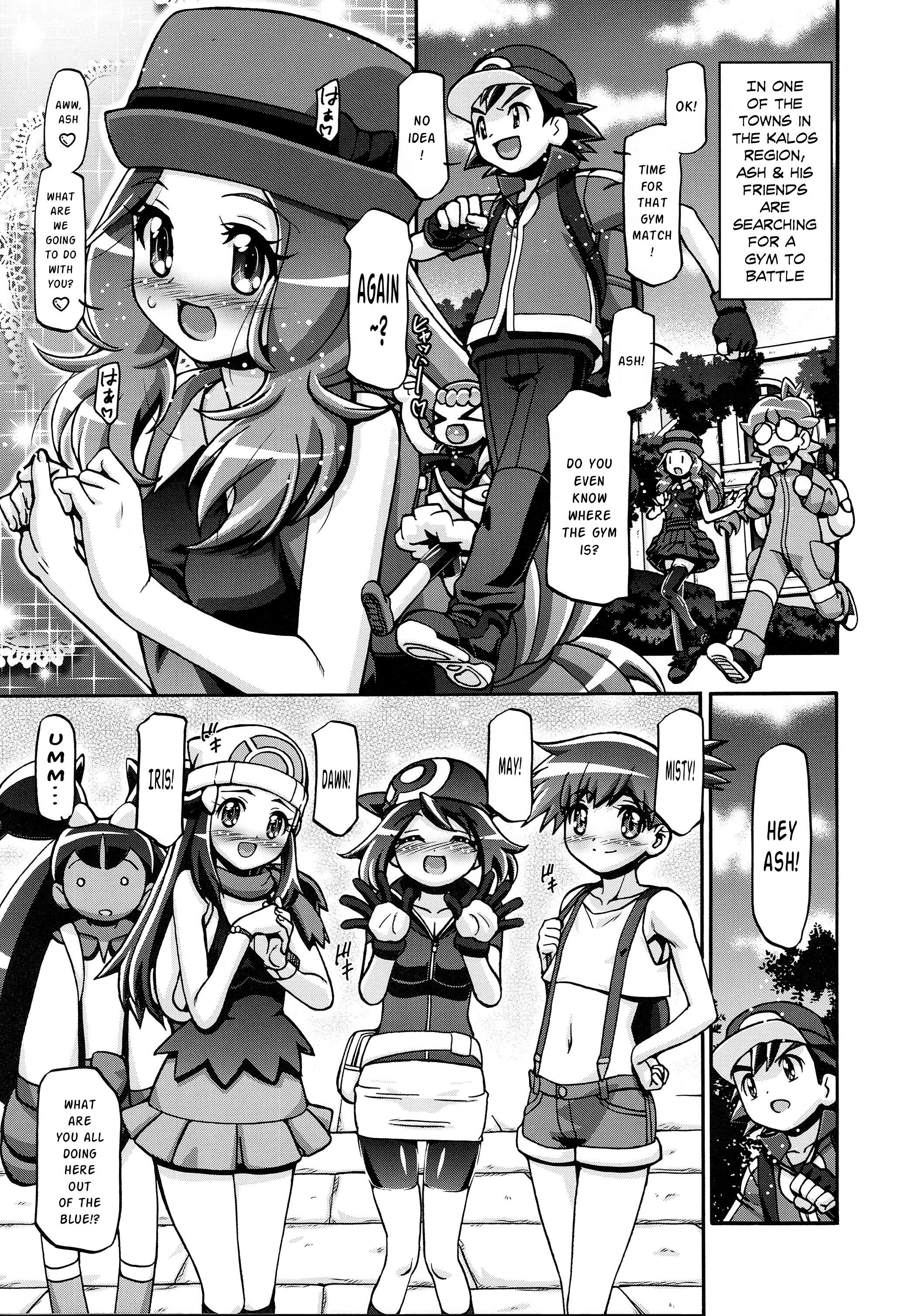 (C85) [ギャンブラー倶楽部 (香坂純)] PM GALS XY (ポケットモンスター) [英訳]