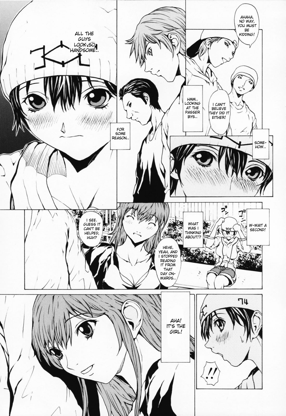 [OKAWARI] 女の子？[英訳] [無修正]