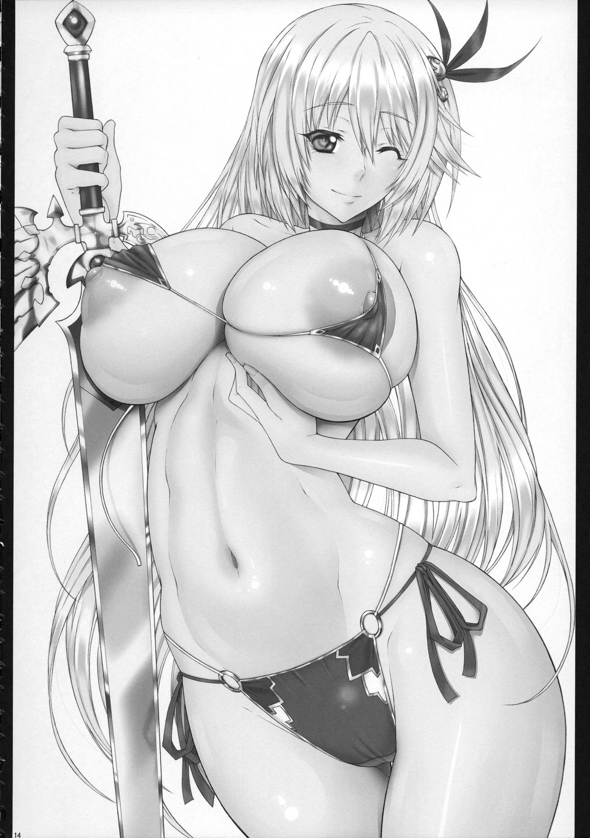 (C87) [AXZ (九手児)] Angel's stroke 84 魔乳の王と性技姫 (魔弾の王と戦姫)
