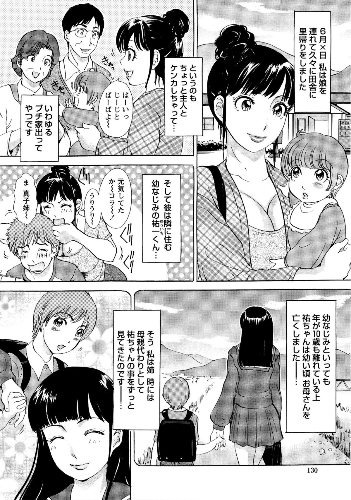 [天野じゃく] 疼く人妻