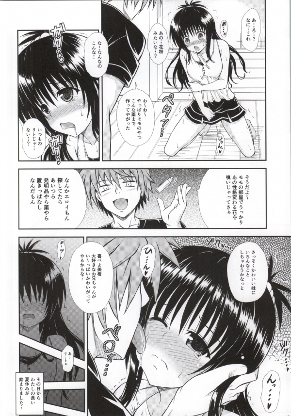(C84) [踝会 (どわるこふ)] お兄ちゃんがきれちゃいました… (To LOVEる -とらぶる-)