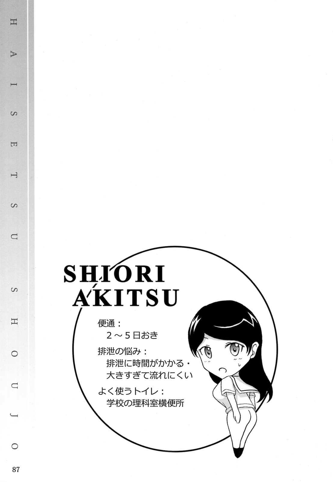 (C84) [波路地 (椎名波)] 排泄少女 総集編