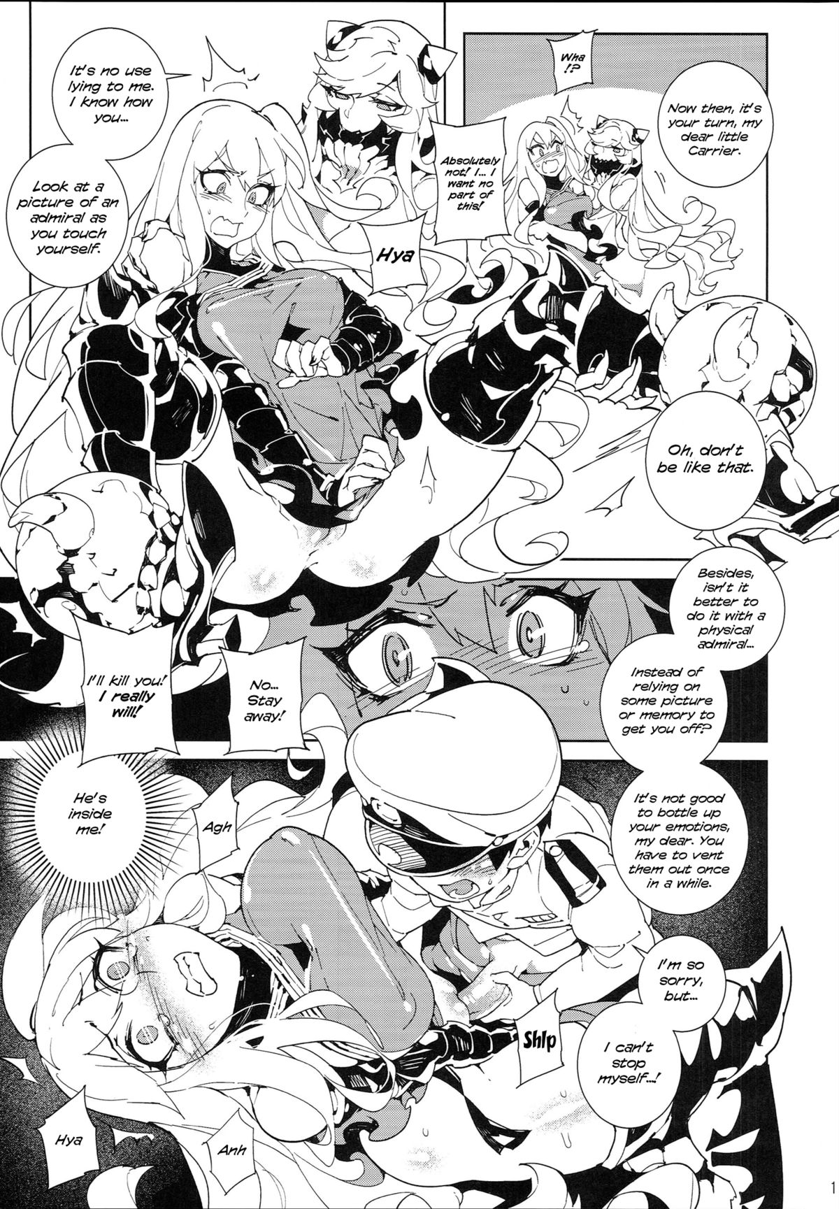 (C87) [サービスヘブン (ひらめ)] 深海妻艦～北中空～ (艦隊これくしょん -艦これ-) [英訳]