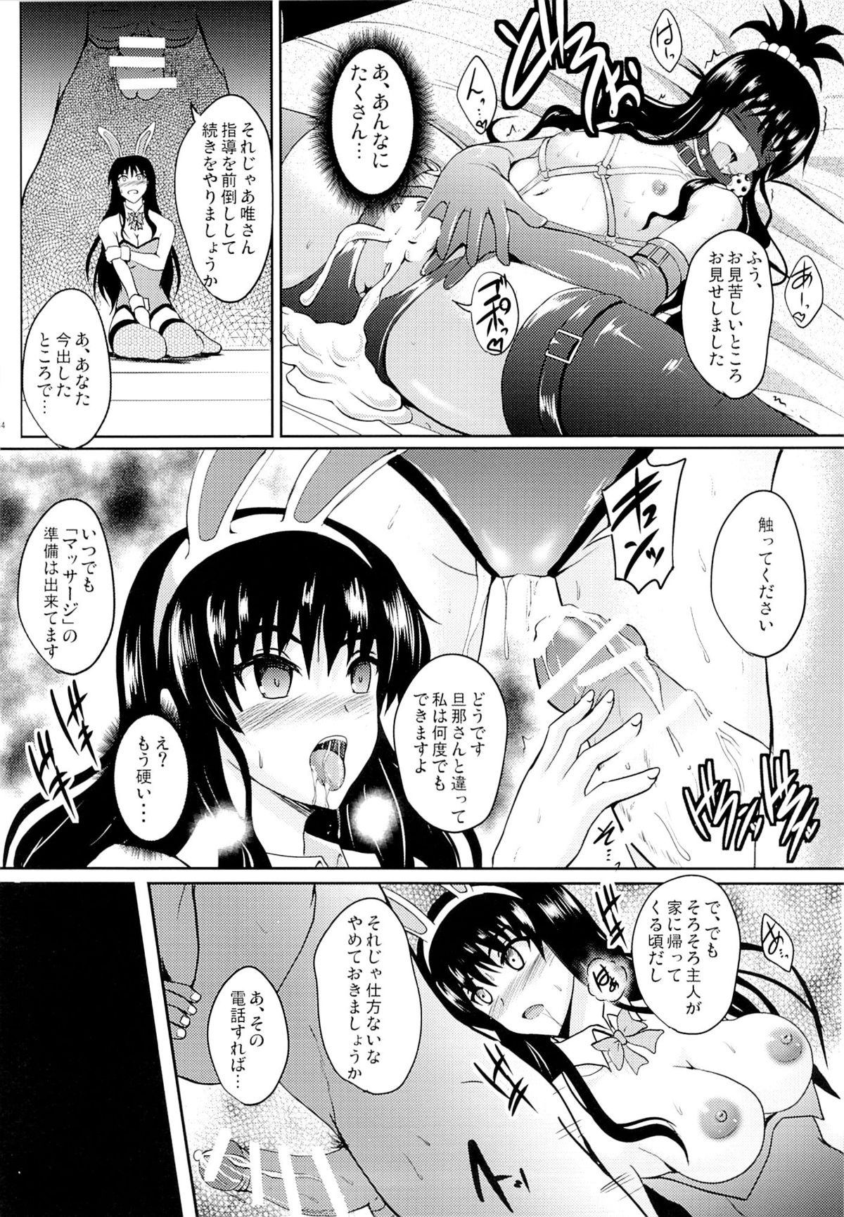 (C87) [焼酎MAC (ほずみけんじ)] ネトラレダークネス (To LOVEる -とらぶる-)