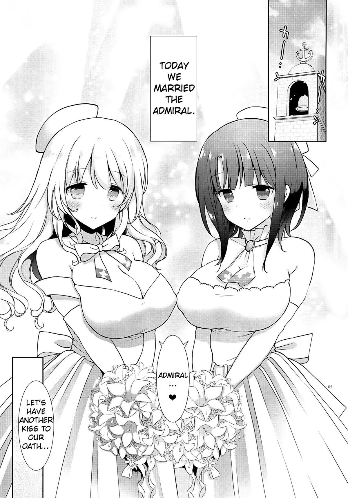 (C86) [MOZUCHICHI (もずや紫)] ケッコンカッコスミ (艦隊これくしょん -艦これ-) [英訳]