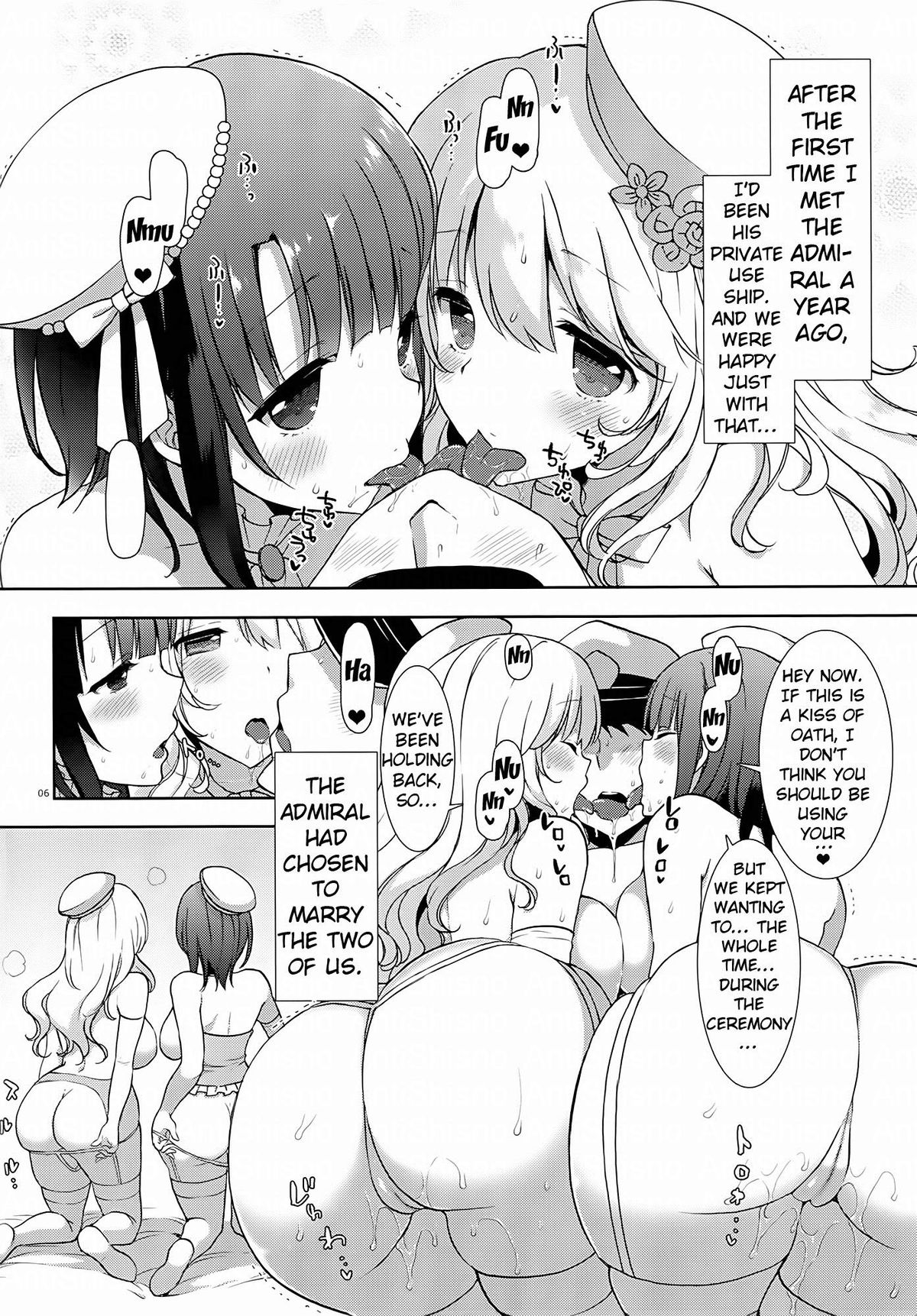 (C86) [MOZUCHICHI (もずや紫)] ケッコンカッコスミ (艦隊これくしょん -艦これ-) [英訳]