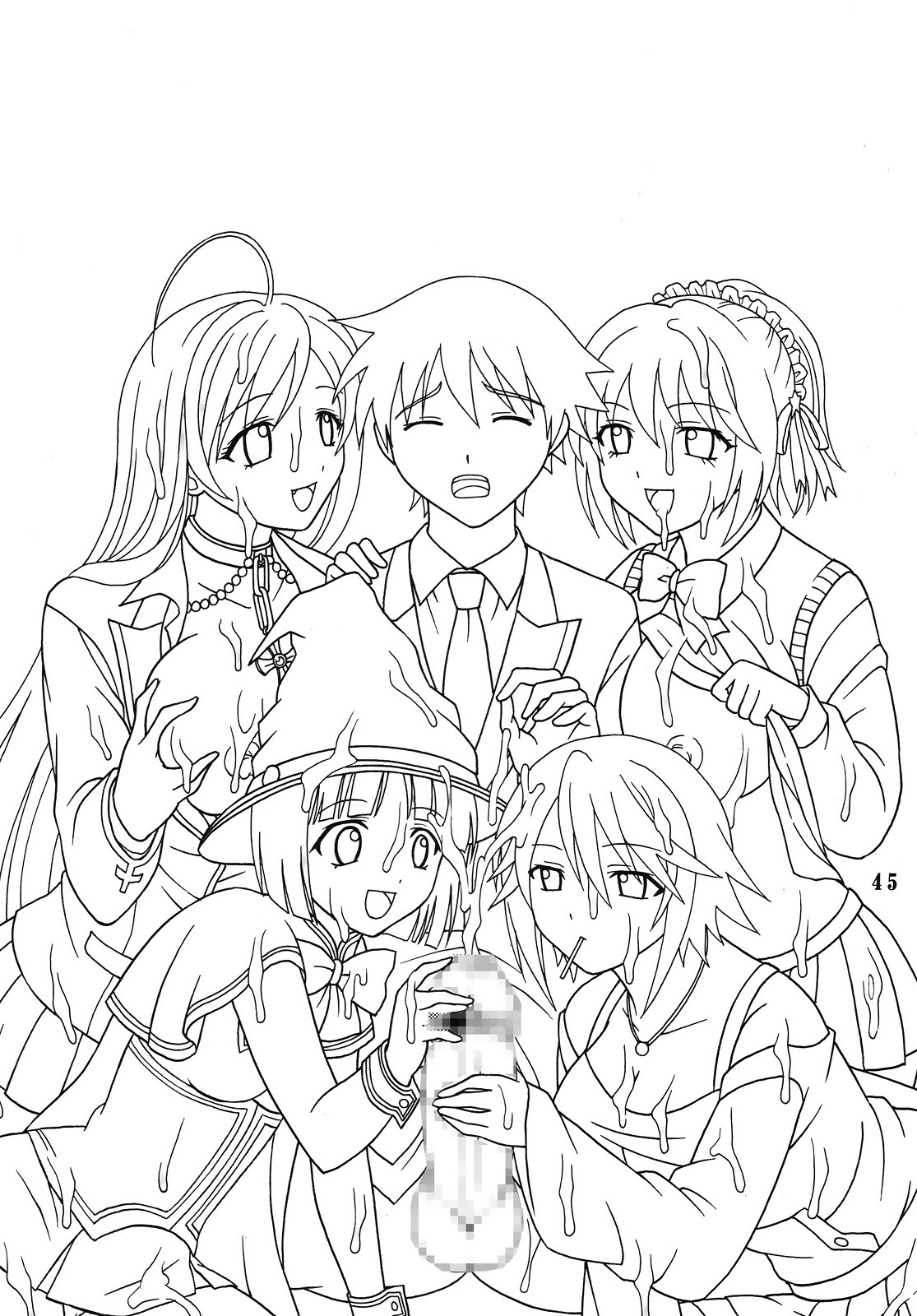 (COMIC1☆2) [聖リオ (MyメロD!)] ナカダシとバンパイア4 (ロザリオとバンパイア) [英訳]