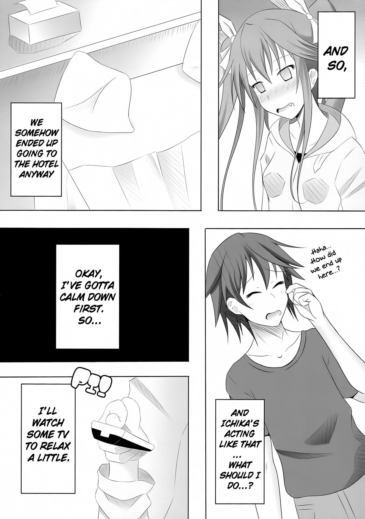 (COMIC1☆5) [personal space (くろた)] 一夏、責任取りなさい! (IS＜インフィニット·ストラトス＞) [英訳]