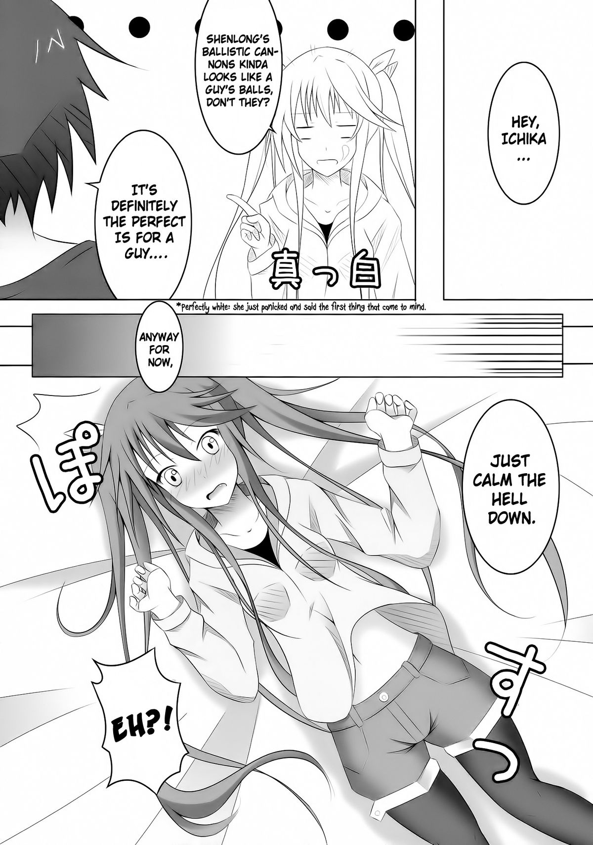 (COMIC1☆5) [personal space (くろた)] 一夏、責任取りなさい! (IS＜インフィニット·ストラトス＞) [英訳]
