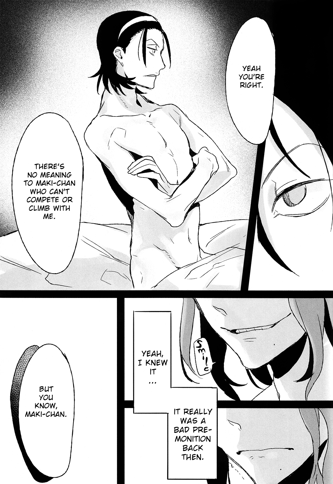 (全開ケイデンス) [恋の断面図 (色糸)] 我がいとしのアレニェ (弱虫ペダル) [英訳]