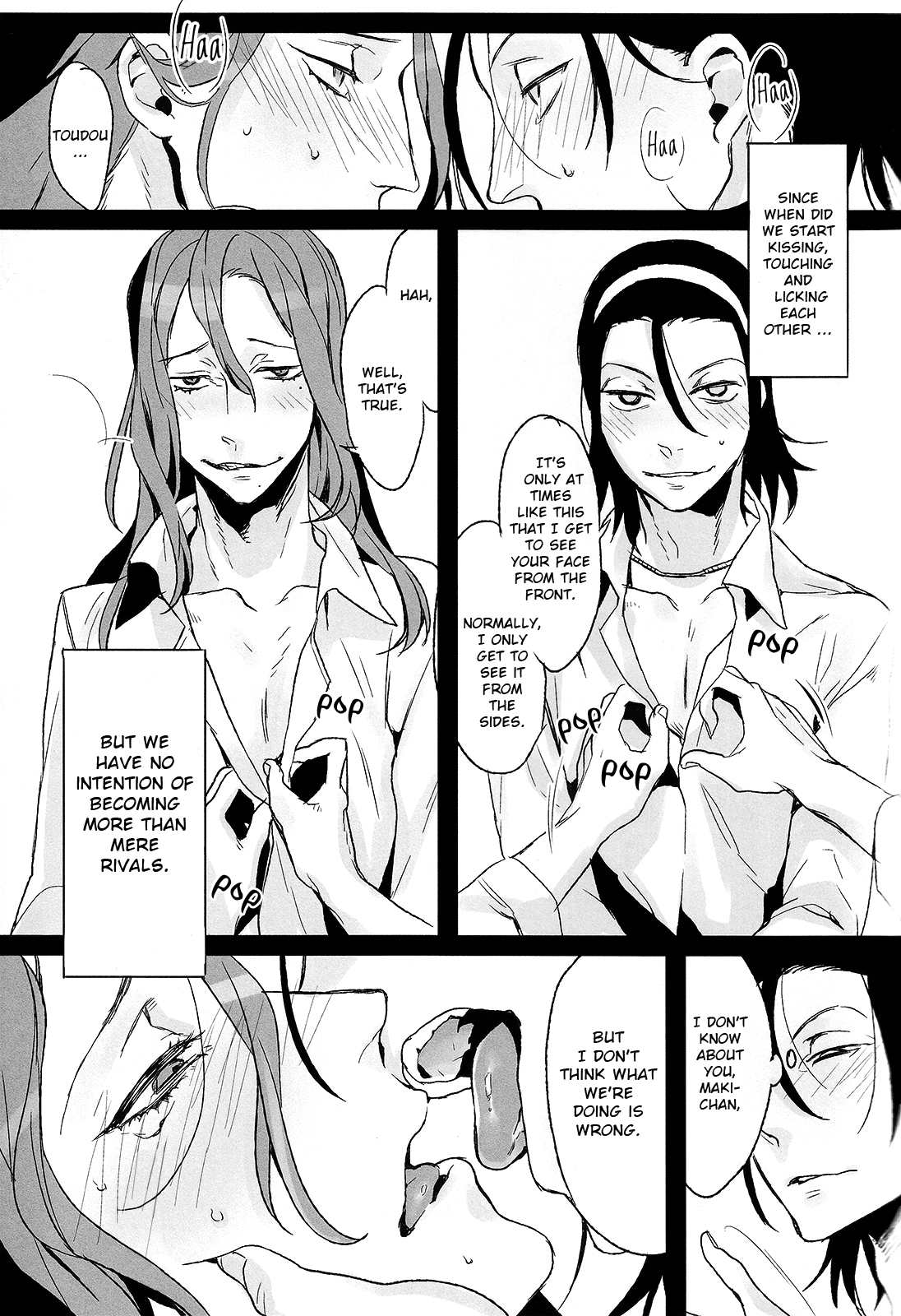 (全開ケイデンス) [恋の断面図 (色糸)] 我がいとしのアレニェ (弱虫ペダル) [英訳]