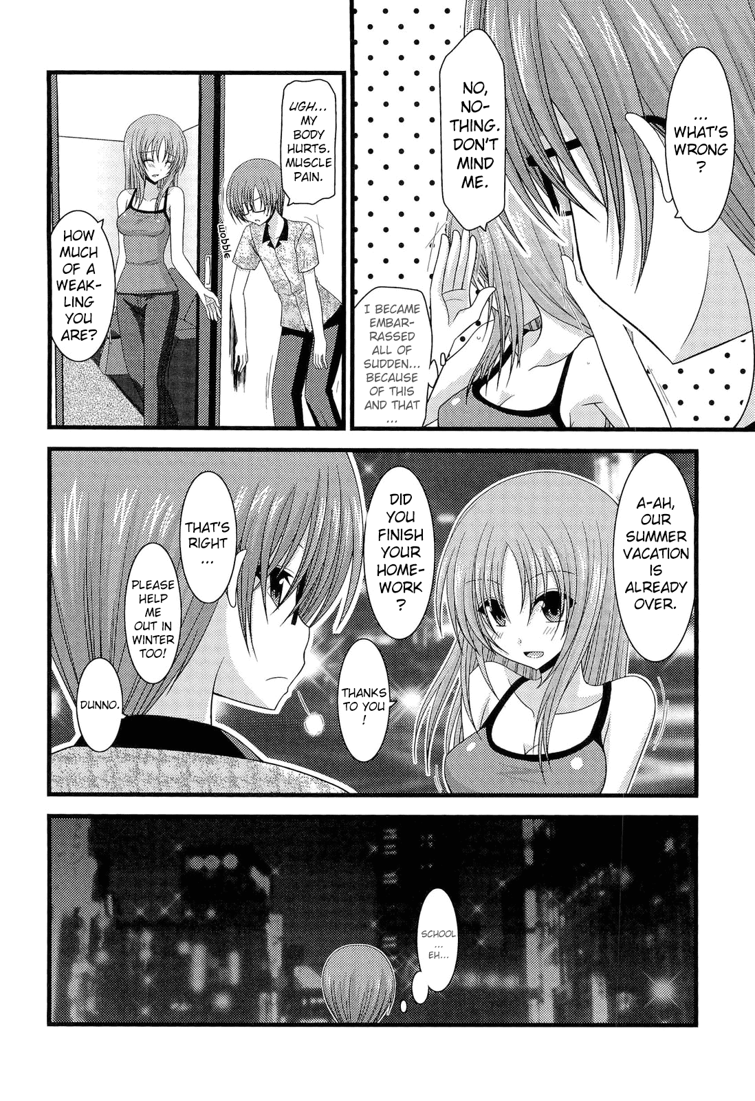 [valssu (茶琉)] 露出少女遊戯捌 [英訳] [無修正]