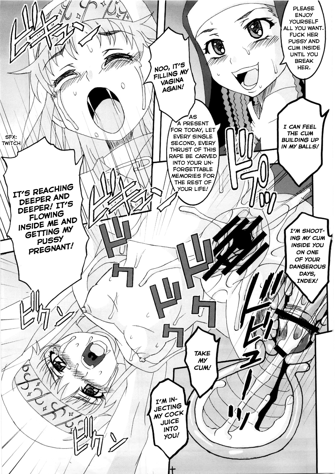 (C79) [聖リオ (キ帝ィ、ナオキ)] とある魔術の強制受精1 (とある魔術の禁書目録) [英訳]