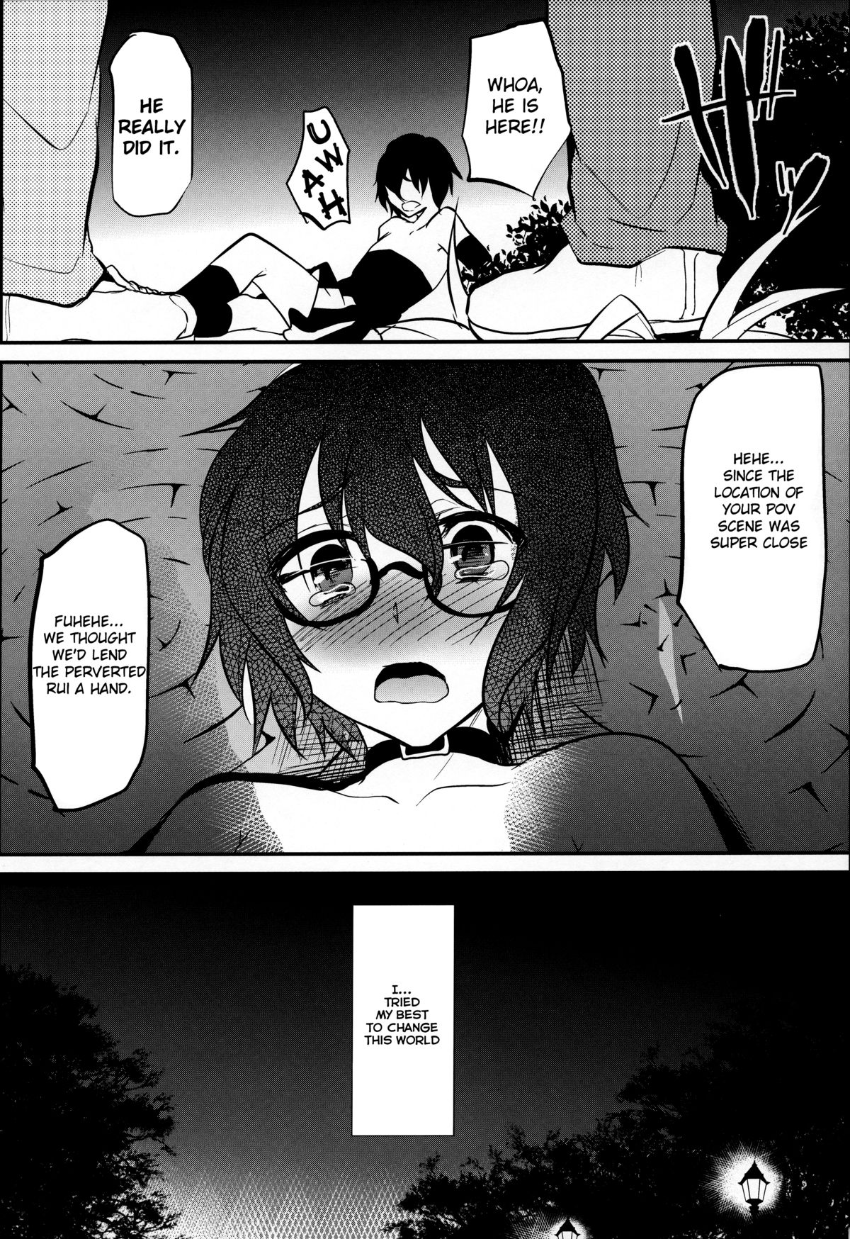 (ふたけっと9.5) [カンナビス (しまじ)] るいるいVS黒人チ○ポ (ガッチャマンクラウズ) [英訳]