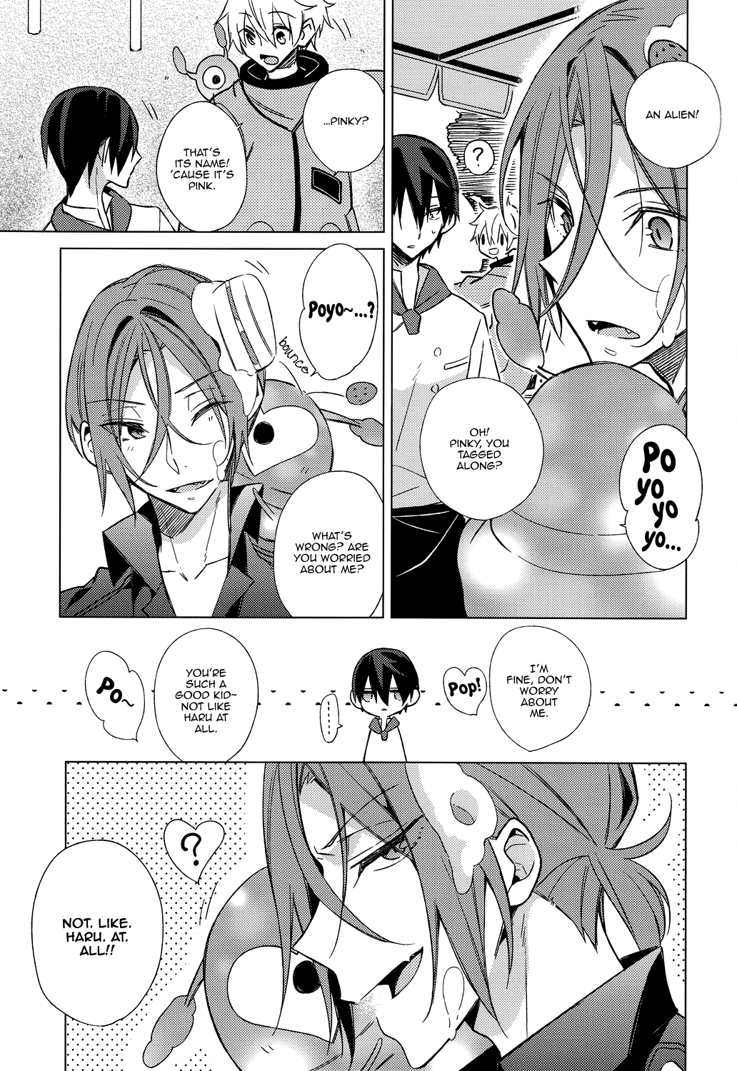 (C86) [クローチェカ (くろか)] Summer Halation Time (Free!) [英訳]