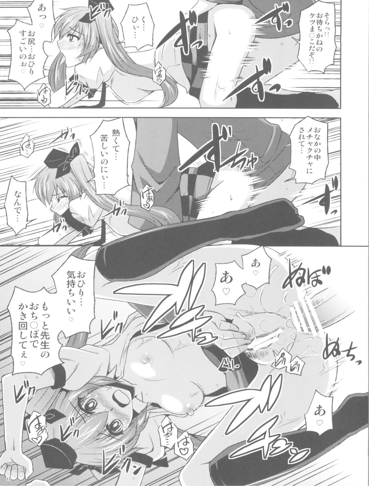 (例大祭8) [何処までも蒼い空に浮かぶ肉。 (肉そうきゅー。)] 妄想念報 (東方Project)