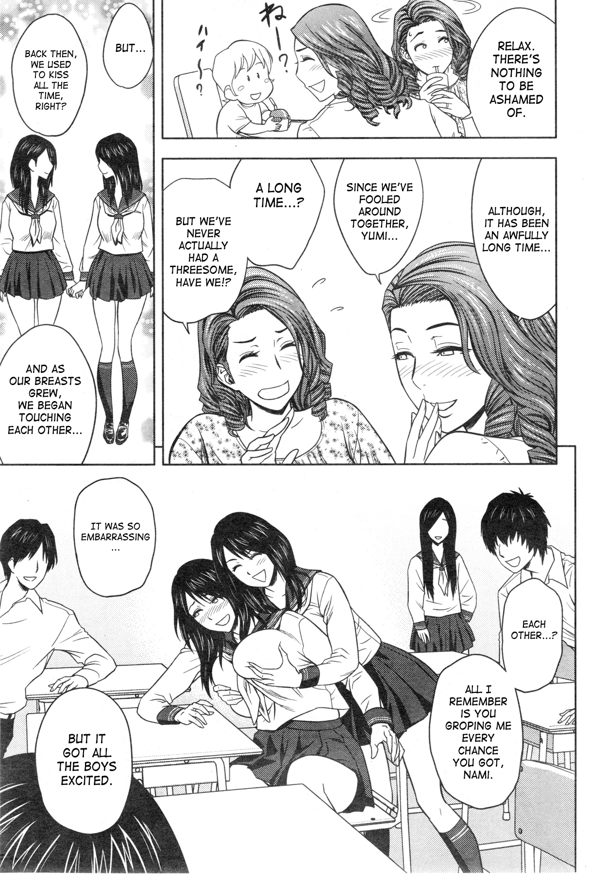[辰波要徳] twin Milf 第1-10話 + 番外編 [英訳]