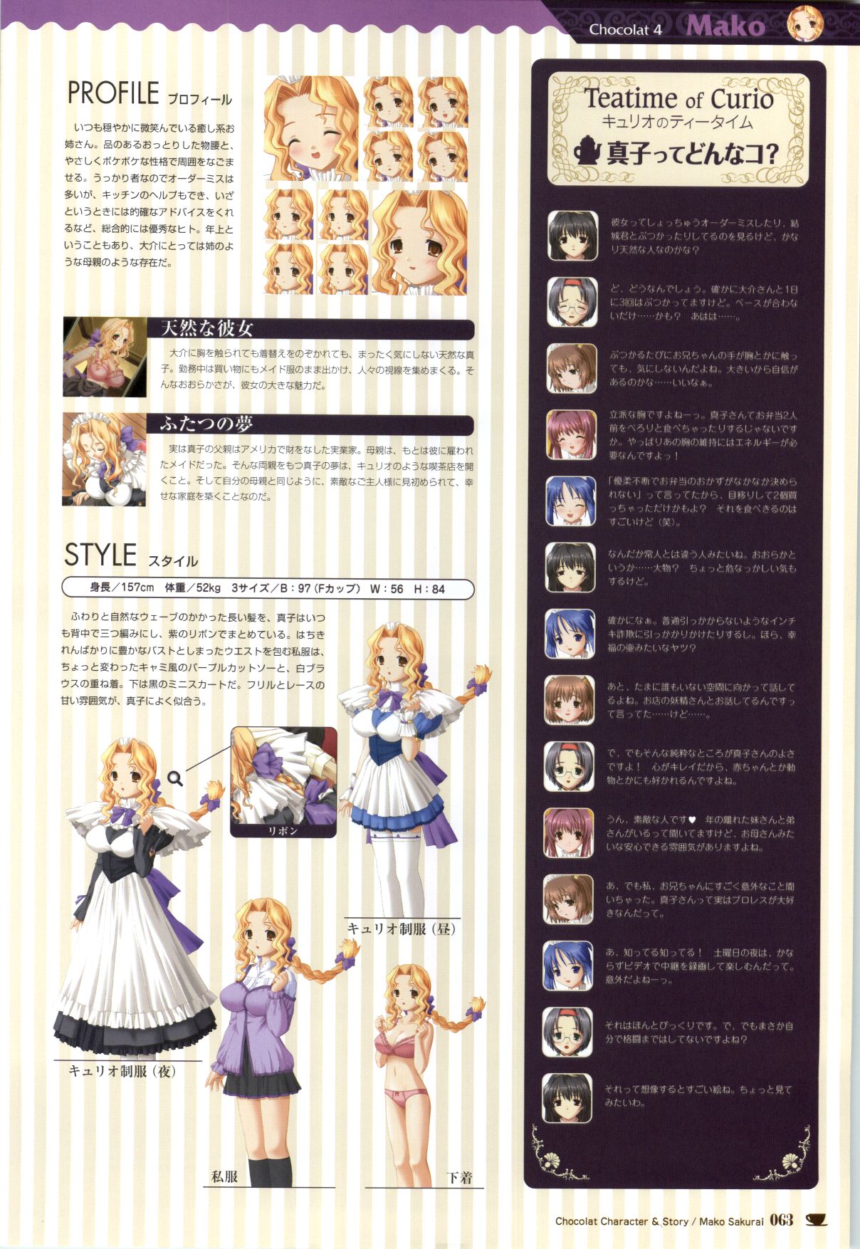 [戯画 (Neko Nyan)] ショコラ&パルフェ ビジュアルファンブック
