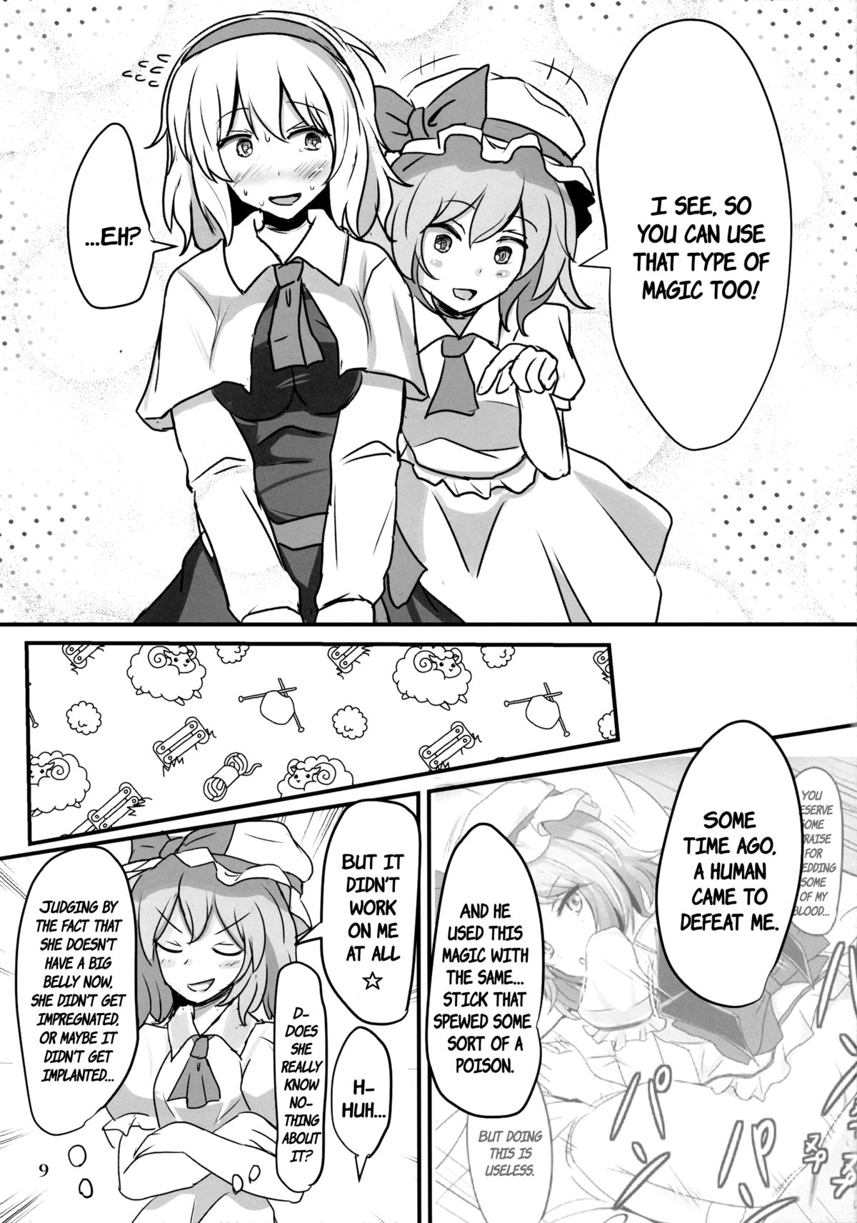 (C85) [白銀木犀 (ぽし)] 生クリームアリス (東方Project) [英訳]