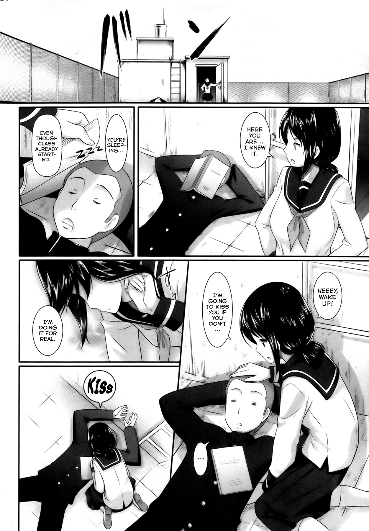 [比呂カズキ] 教えて先生っ 番外編 「先生たちも若かった」 (COMIC ペンギンクラブ山賊版 2013年6月号) [英訳]