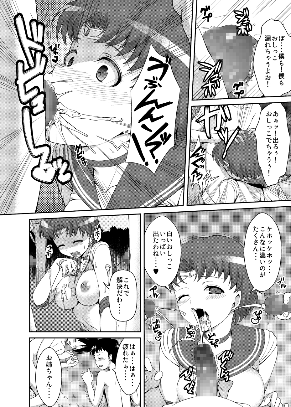 [アカペンギン (アサヒナヒカゲ)] ねえボク？お姉ちゃんたちと一緒に遊んでくれない? (美少女戦士セーラームーン) [DL版]