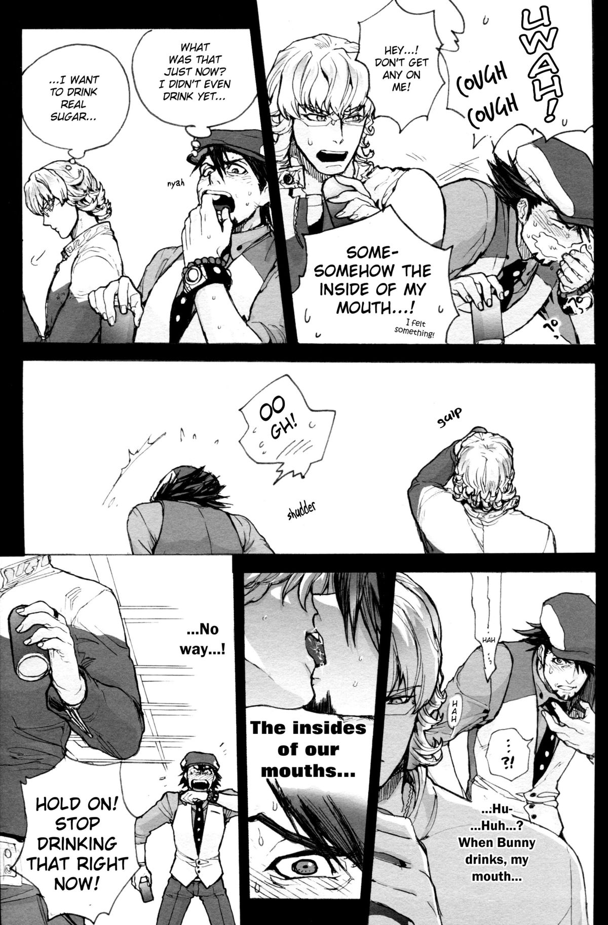 (SUPER21) [UNKY (うんこ吉田)] LIP@LINK (TIGER & BUNNY) [英訳]