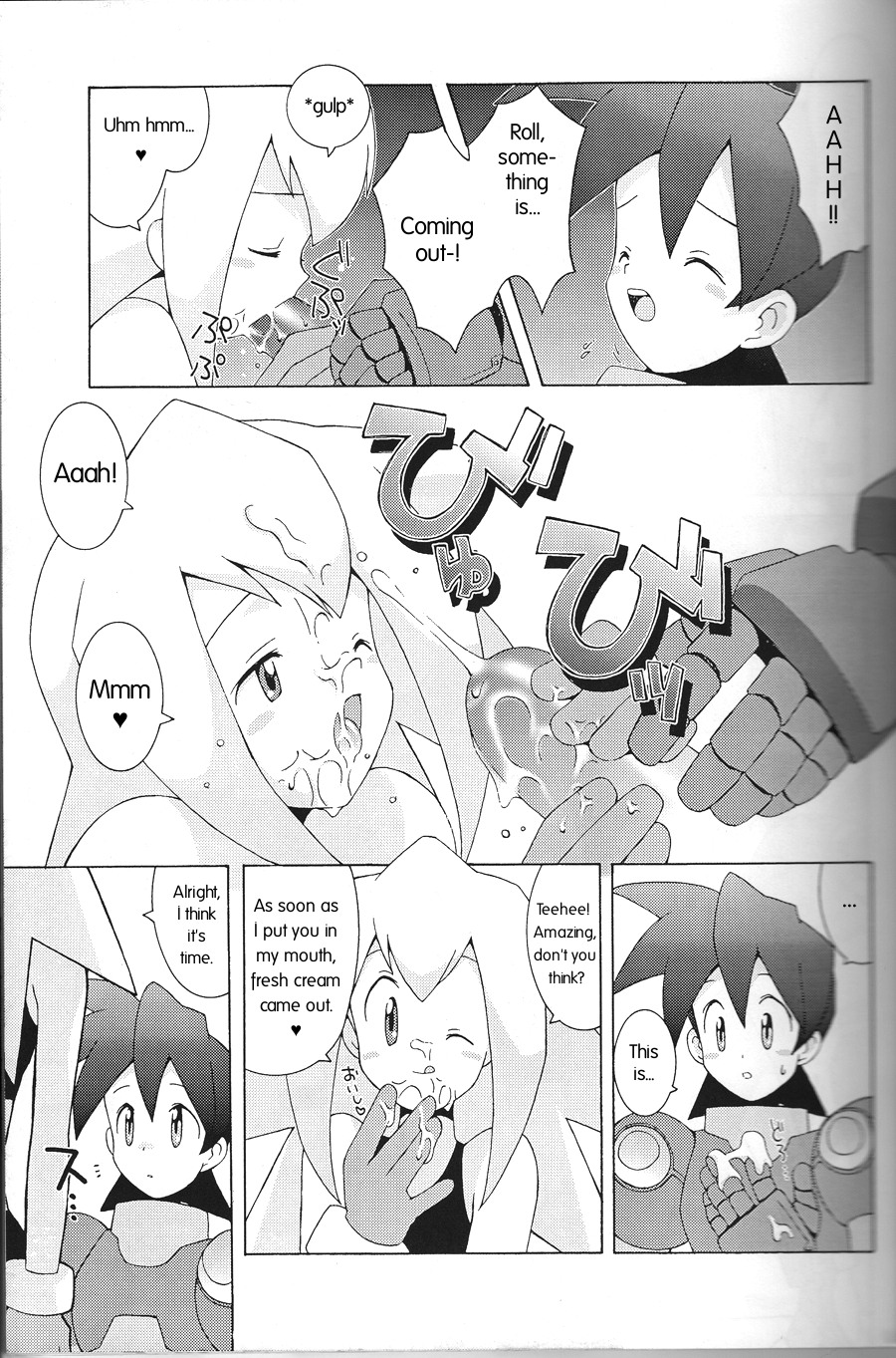 (Cレヴォ21) [ばくはつBRS. (B.たろう)] ロールちゃんの開発日記 (CAPSULE COMPUTER) (ロックマンDASH) [英訳]