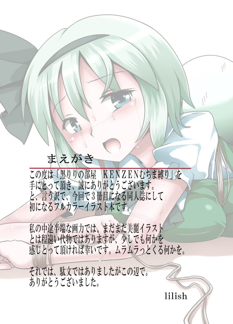 [黒りりの部屋 (lilish)] 不健全むちま縛り (東方Project) [DL版]