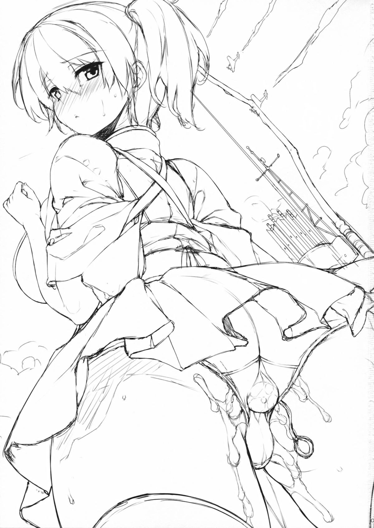 (C85) [ドウガネブイブイ (あぶりだしざくろ)] 二人色 (艦隊これくしょん-艦これ-) [2版 2014年01月13日]