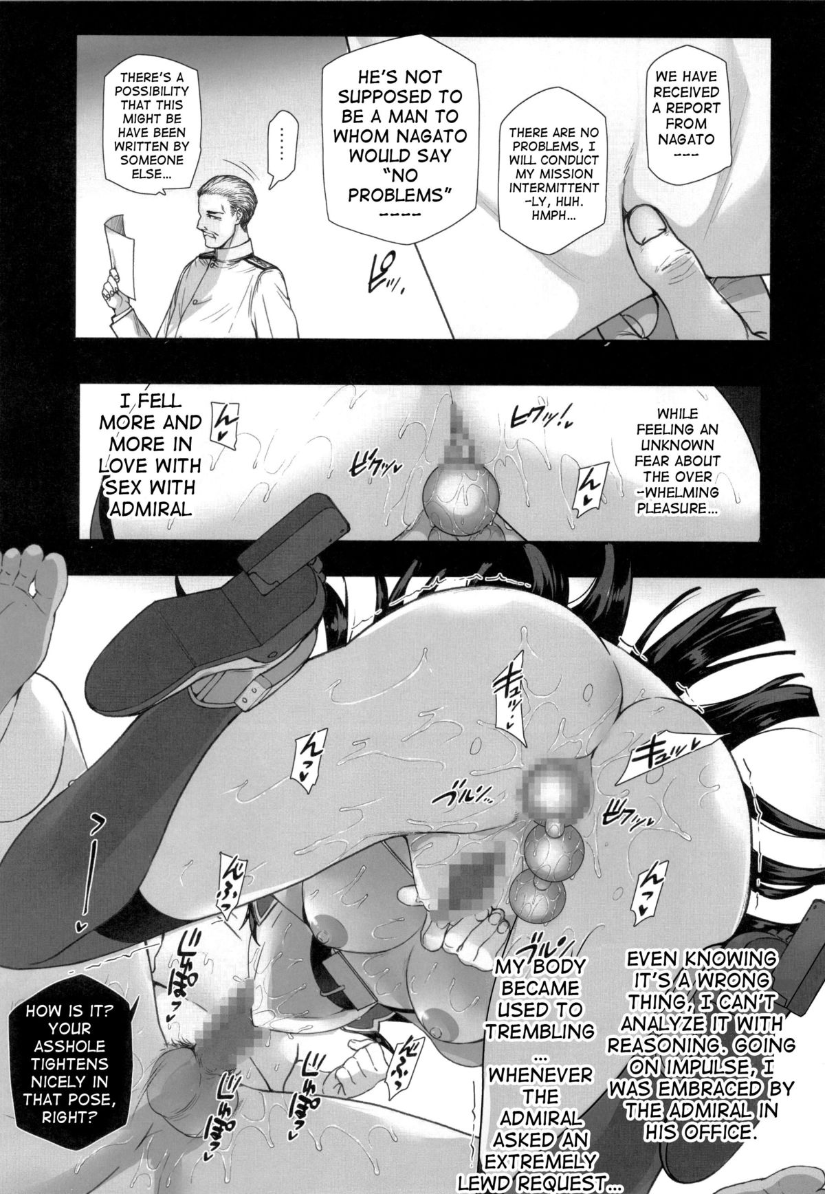 (C85) [バス停シャワー (桂井よしあき)] 堕落戦艦 -男を知らなかった艦娘達- (艦隊これくしょん -艦これ-) [英訳]